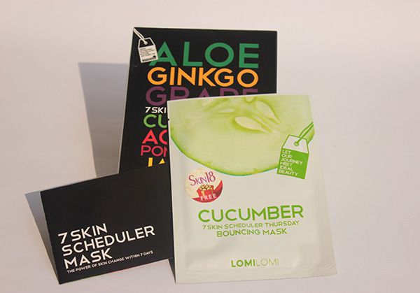 Lomilomi 7 Skin Scheduler Mask-Cucumber Bouncing Mask Review (2)