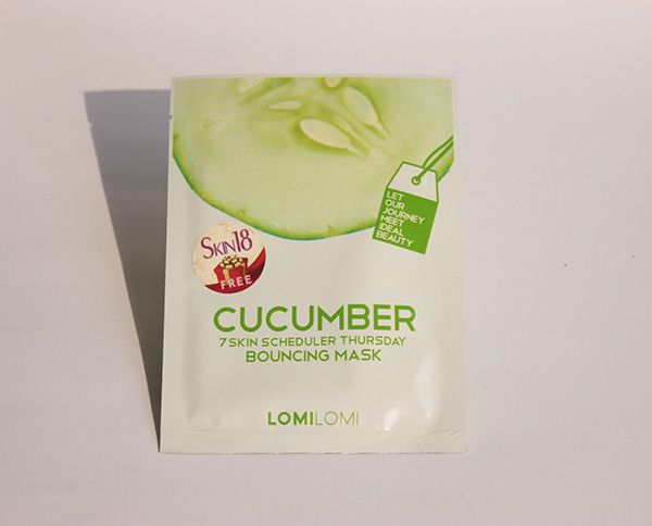 Lomilomi 7 Skin Scheduler Mask-Cucumber Bouncing Mask Review (5)