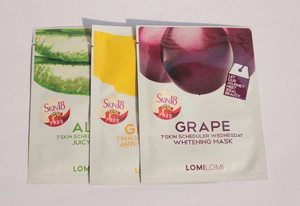 Lomilomi 7 Skin Scheduler Mask- Grape-Whitening Mask Review (6)