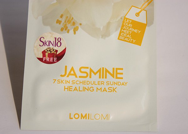 Lomilomi 7 Skin Scheduler Mask- Jasmine-Healing Mask Review (9)