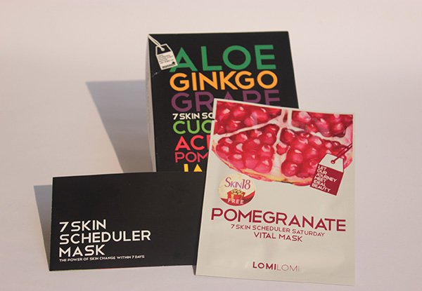 Lomilomi 7 Skin Scheduler Mask- Pomegranate-Vital Mask Review (11)