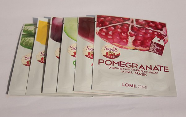 Lomilomi 7 Skin Scheduler Mask- Pomegranate-Vital Mask Review (8)