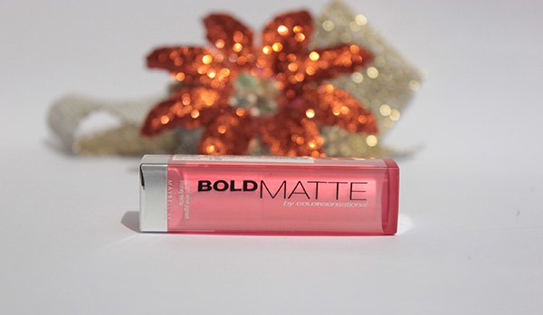 Maybelline Colorsensational Bold Matte Lipstick Mat 2 Review Swatches