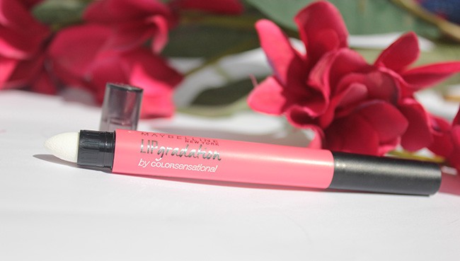 Maybelline Color Sensational Lip Gradation Coral 1 Review Swatches FOTD (3)