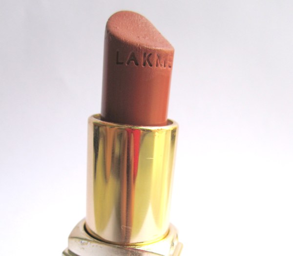 Lakme Enrich Satins Lipstick 129 Review Swatch (5)