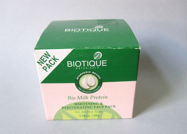 Biotique Bio Milk Protein Whitening & Rejuvenating Face Pack Review (7)