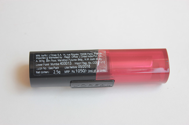 L’Oreal Paris Infallible Le Rouge Lipstick Rambling Rose Review Swatches (4)