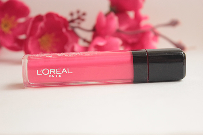 L’Oreal Paris Infallible Mega Gloss-104 Mafia Gloss Review Swatches