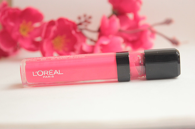 L’Oreal Paris Infallible Mega Gloss-104 Mafia Gloss Review Swatches