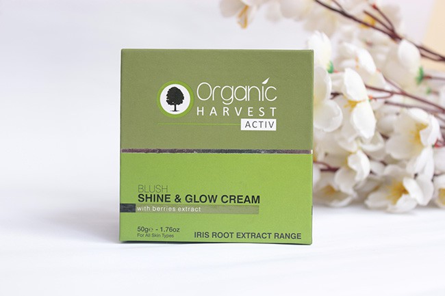 Organic Harvest Activ Blush Shine And Glow Cream Review (1)