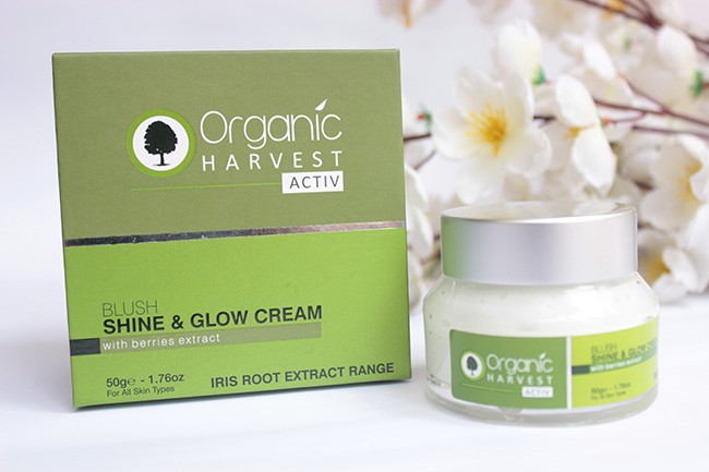 Organic Harvest Activ Blush Shine And Glow Cream Review (2)