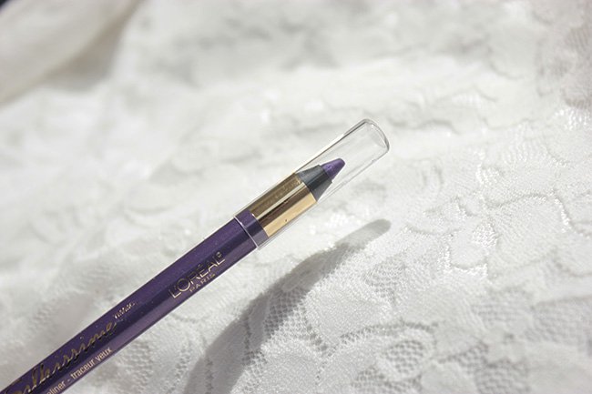 L'oreal Paris Infallible Silkissime Eyeliner Pure Purple Review Swatches (9)