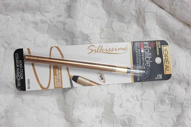 L’Oreal Paris Infallible Silkissime Eyeliner Gold Review Photos Swatches (5)