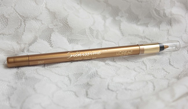L’Oreal Paris Infallible Silkissime Eyeliner Gold Review Photos Swatches (8)