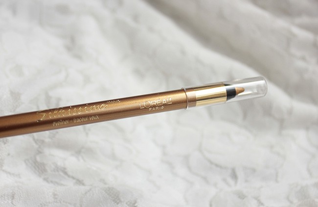 L’Oreal Paris Infallible Silkissime Eyeliner Gold Review Photos Swatches (9)
