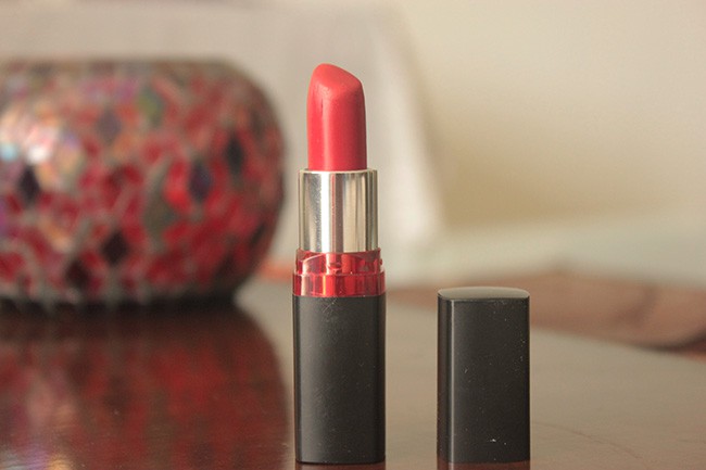 Maybelline Color Show Lipstick Crimson Red Review Swatches (4)