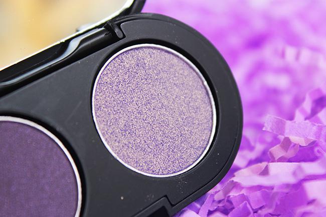 Seasoul Makeup Dual Eyeshadow Dark Purple Light Purple Review Swatches  (7)