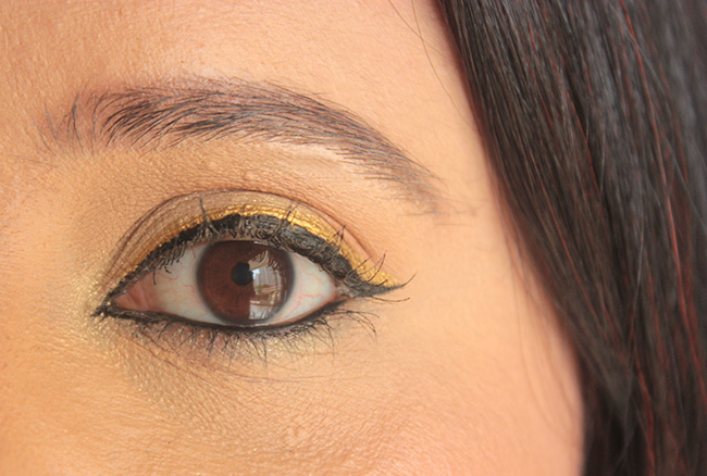 L’Oreal Paris Infallible Silkissime Eyeliner Gold Review Photos Swatches