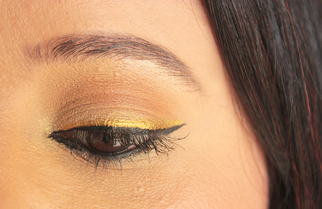 L’Oreal Paris Infallible Silkissime Eyeliner Gold Review Photos Swatches