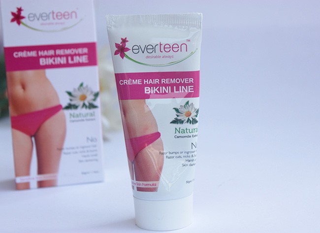 Everteen Bikini Line Hair Removal Cream Review (3)