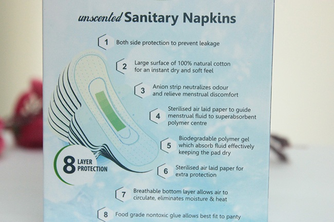 Everteen Natural Cotton Sanitary Napkins Review (2)