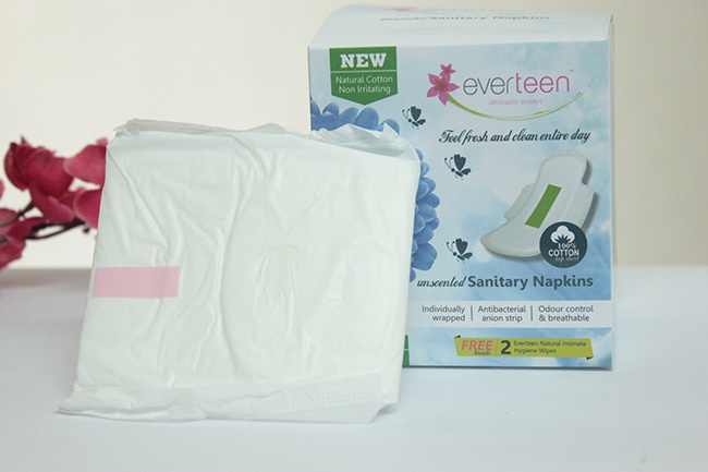 Everteen Natural Cotton Sanitary Napkins Review (6)