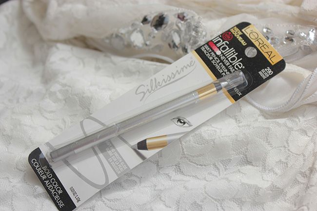 L’Oreal Infallible Silkissime Eyeliner Silver Review Swatches (1)