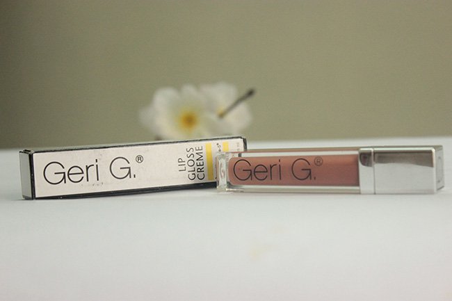 Geri G Lip Gloss Crème Bambe Shade Review Swatches (2)