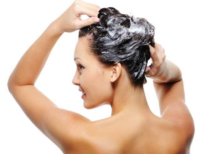 Hair Care Tips For Brides-To-Be clean hair shampooing