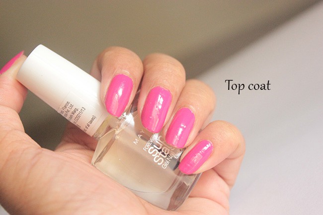 Maybelline Forever Strong Superstay 7 Day Gel Nail Color–Crystal Clear Review Swatch (6)