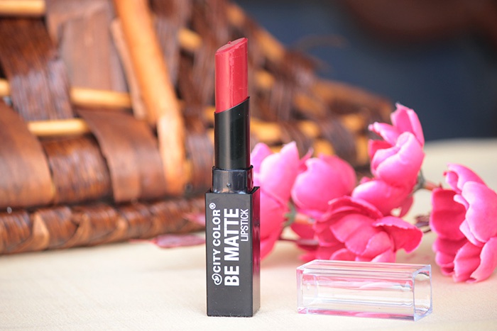 city-color-be-matte-lipstick-shade-lana-review-swatches-photos-4