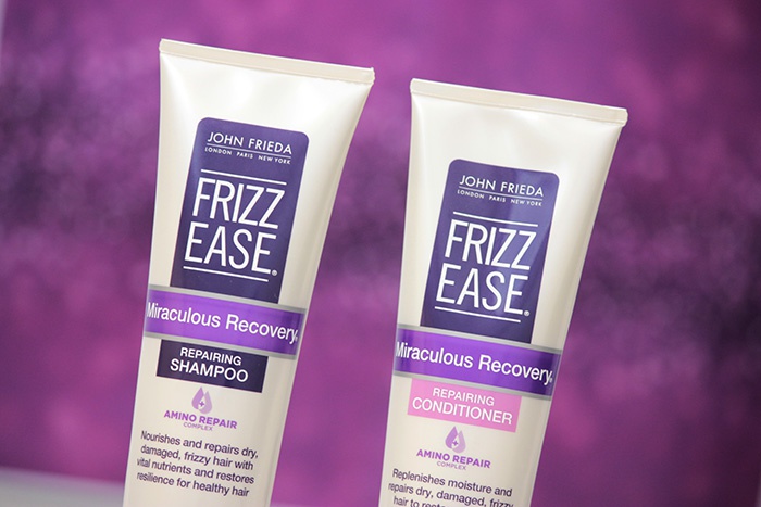 John Frieda Frizz Ease Miraculous Recovery Repairing Shampoo Conditioner Review (3)