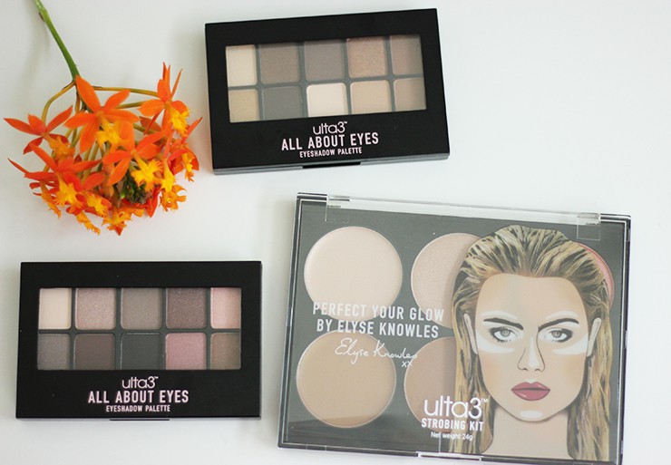 ulta3 Strobing Kit & All About Eyes Eyeshadow Palettes First Impression (1)