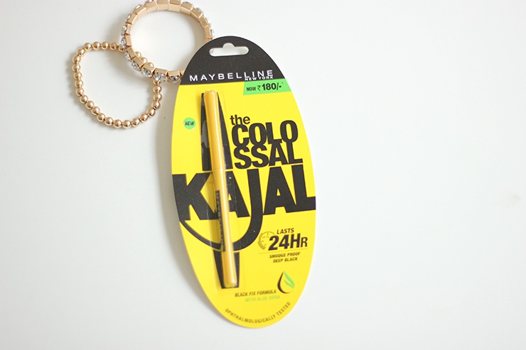 Maybelline Collosal Kajal Review, Photos & Price (1)