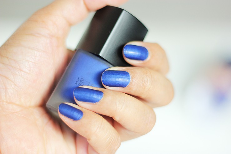 Sugar Tip Tac Toe Nail Lacquer Review, Swatches - 013 Break On Blue (6)