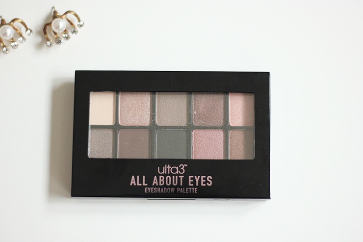ulta3 All About Eyes Eyeshadow Palette Roses Review Swatches (1)
