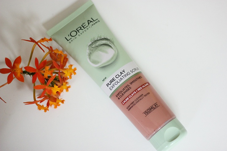 L'Oreal Paris Pure Clay Red Algae Exfoliating Scrub Review (3)