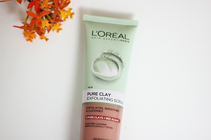 L'Oreal Paris Pure Clay Red Algae Exfoliating Scrub Review (7)