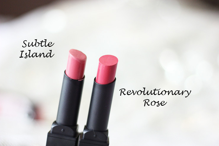 Sugar Cosmetics Never Say Dry Creme Lipsticks Review Swatches-Subtle Island, Revolutionary Rose (7)
