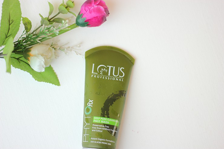Lotus Professional Phyto RX Deep Pore Cleansing Face Wash Review (2)