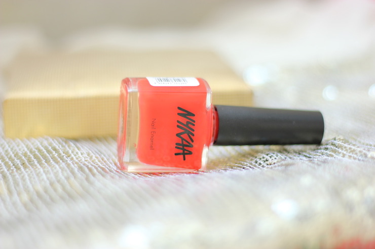 Nykaa Floral Carnival Nail Enamel-Wild Dahlia Review Swatches 6