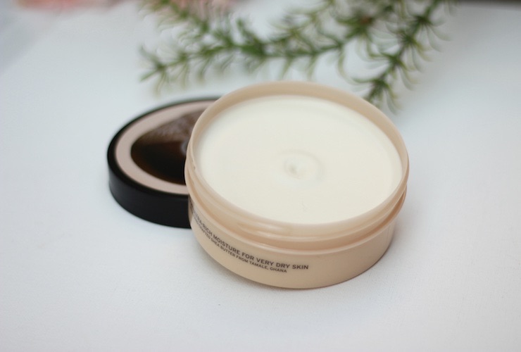 The Body Shop Shea Nourishing Body Butter Review 4