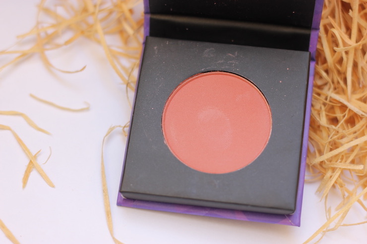 Sugar Cosmetics Contour De force Mini Blush Peach Peak Review Swatches 2