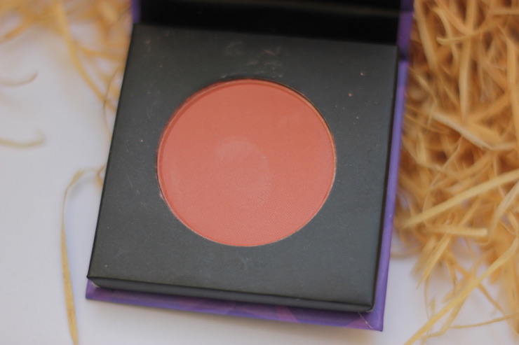 Sugar Cosmetics Contour De force Mini Blush Peach Peak Review Swatches 3