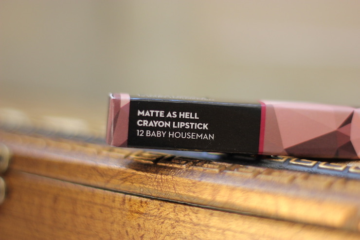 Sugar Cosmetics Matte As Hell Crayon Lipstick Baby Houseman Review Swatches 2