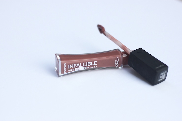 L’Oreal Paris Infallible Pro Matte Gloss Statement Nude Review Swatches 7