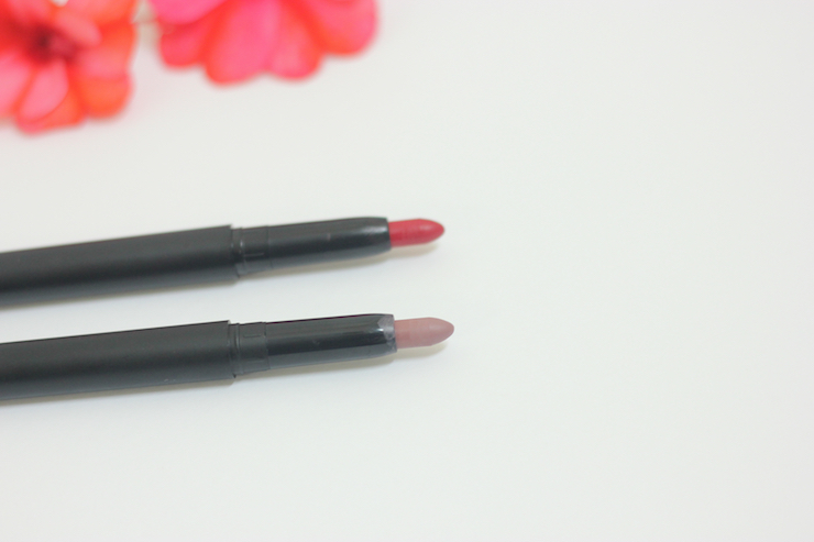 elf cosmetics matte lips color rich red tea rose review swatches photos 3