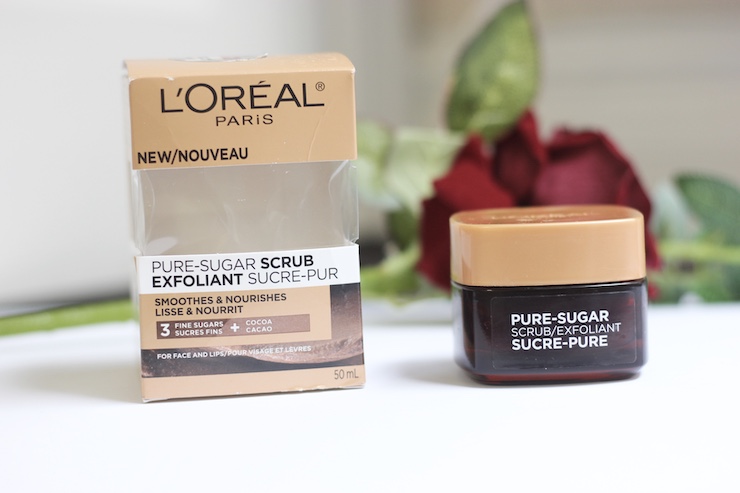 L'Oreal Paris Pure Sugar Nourish And Soften Cocoa Scrub Review Price 1