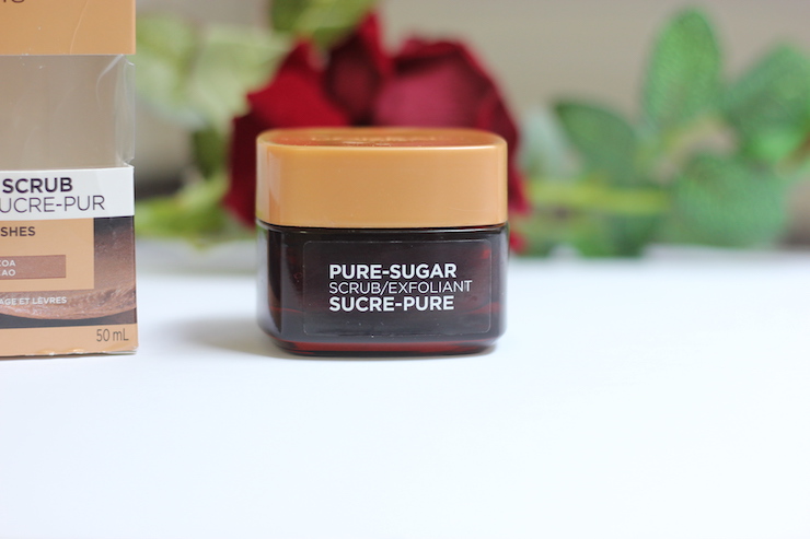 L'Oreal Paris Pure Sugar Nourish And Soften Cocoa Scrub Review Price 2