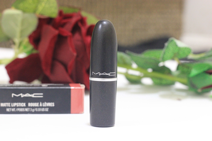 MAC Matte Lipstick Please Me Review Swatches Price 4